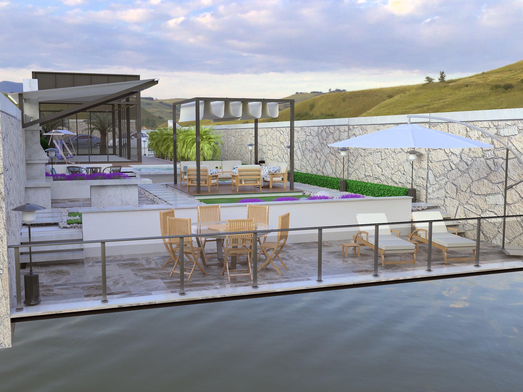 Weekend House and Landscape Design /IRAQ